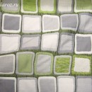 Цветные объемные квадраты, зеленые, 280см